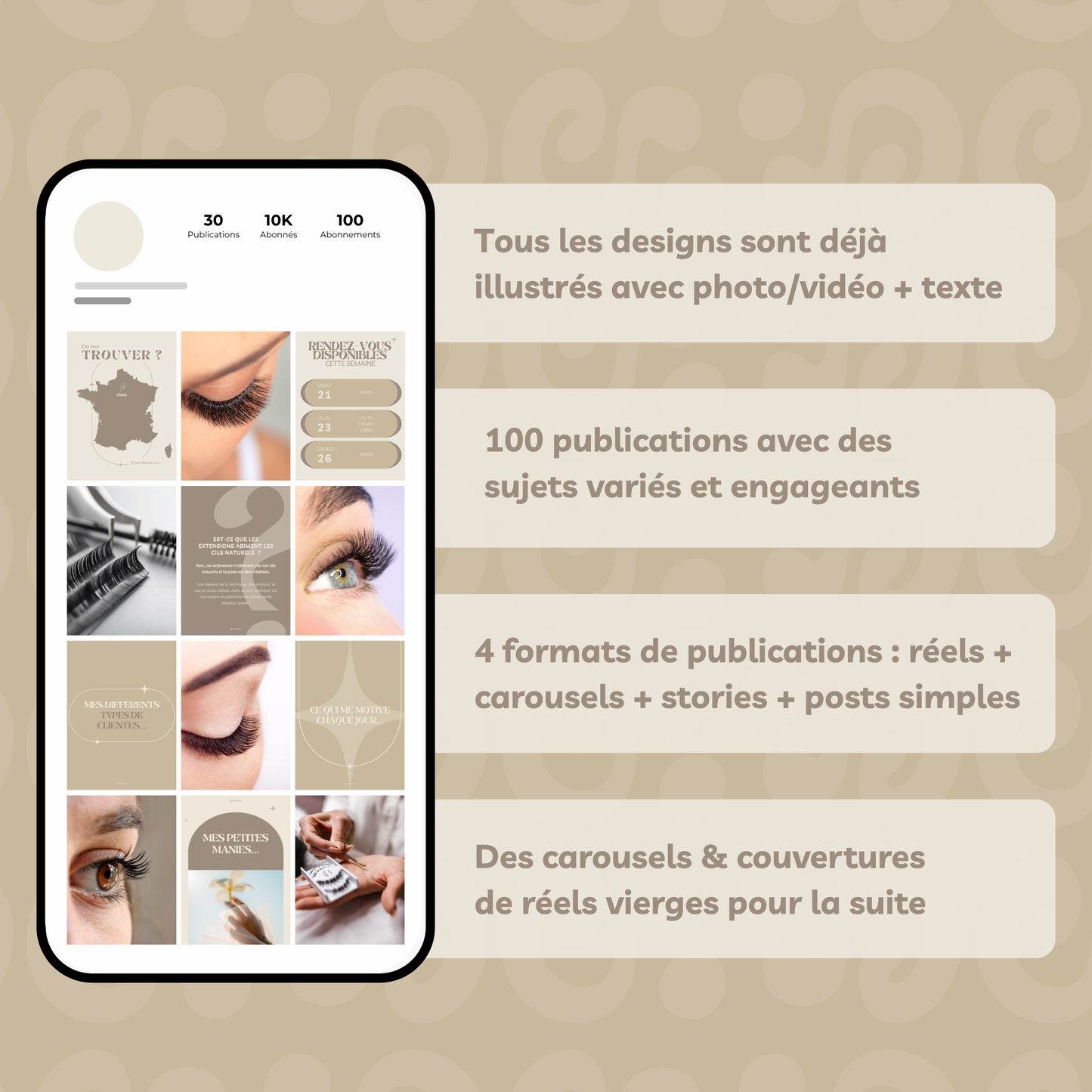 Extensions de cils - Bohème