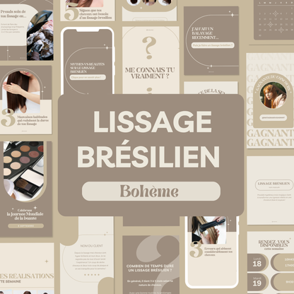 Lissage Brésilien - Boheme