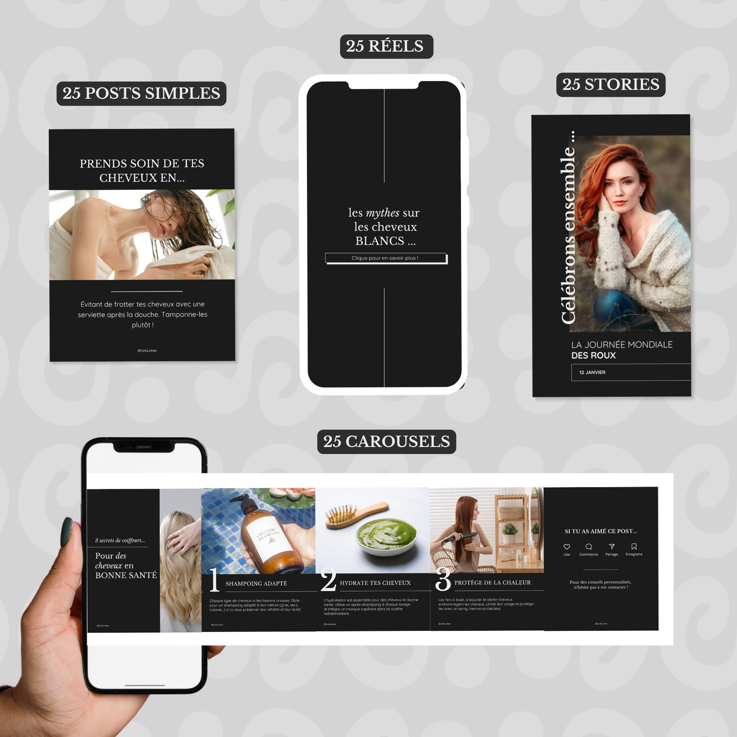 Salon de coiffure - Minimaliste