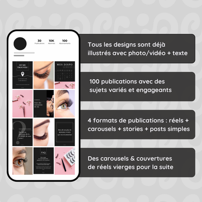 Extensions de cils - Minimaliste