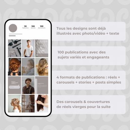 Salon de coiffure - Transparent