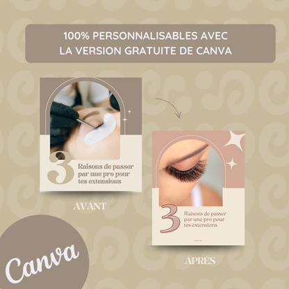 Extensions de cils - Bohème