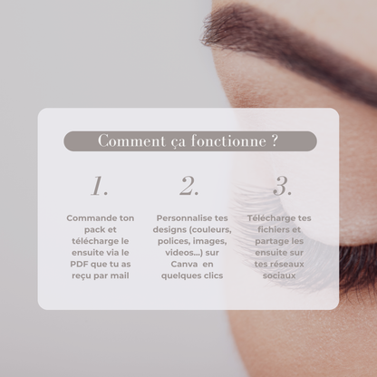 Extensions de cils - Transparent