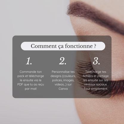 Extensions de cils - Minimaliste